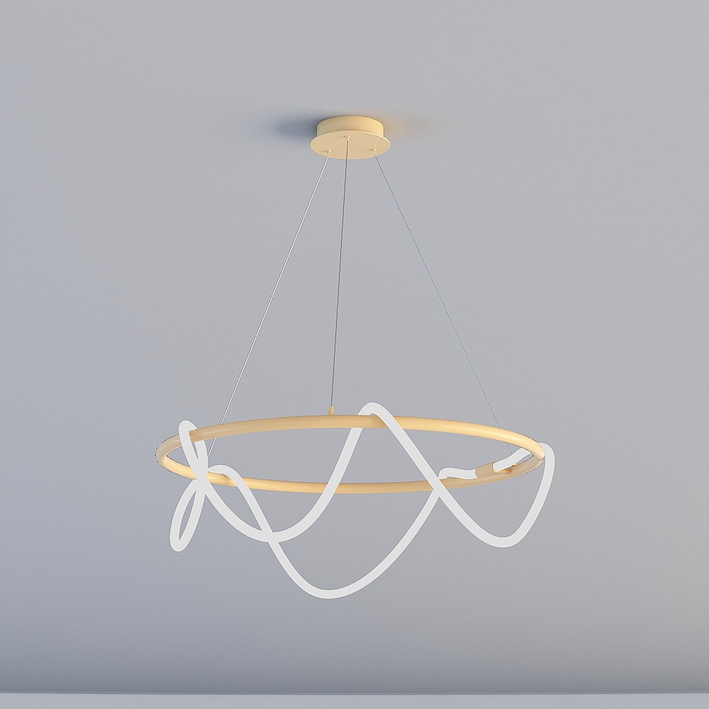 -D01-08 Đèn chùm vòng chùm D80 cm