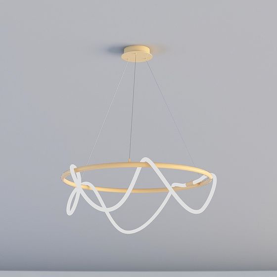 -D01-08 Đèn chùm vòng chùm D80 cm