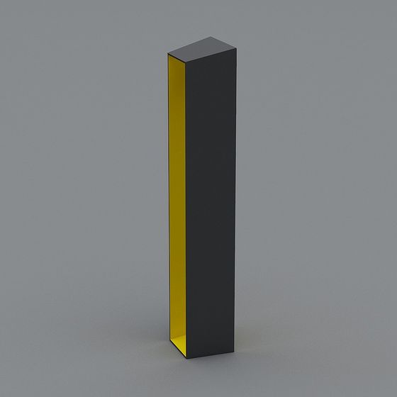 Minimalist Column 3D model for Modern Design