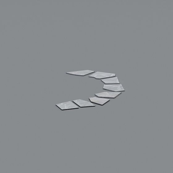 Elegant Marble Tiles 3D model for Creative Projects