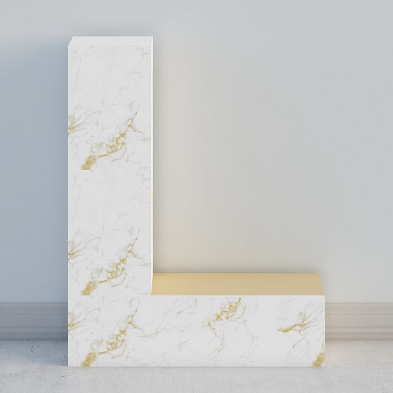 Stylish Marble Display Stand 3D model for Creative Projects