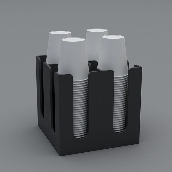 Cup Holder 3D Model for Modern Design Projects