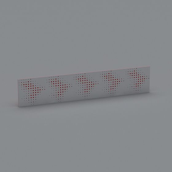 Polka Dot Wall Decoration 3D model