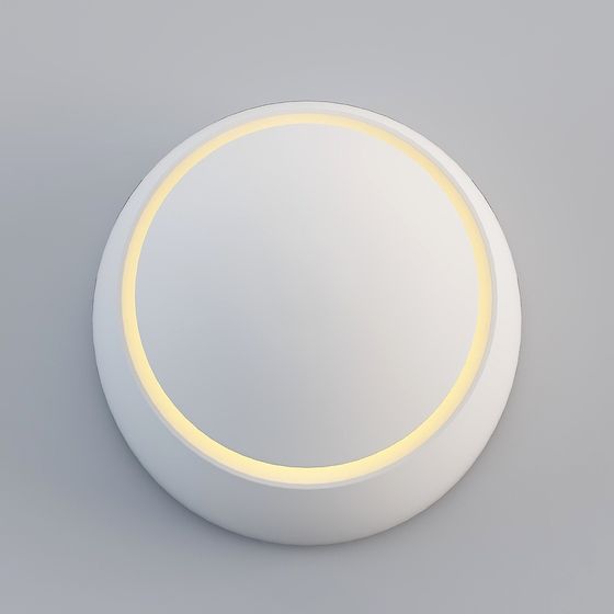 Modern Circular Light 3D model