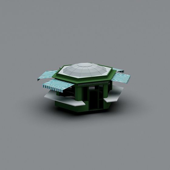 Urban Oasis Pavilion 3D model