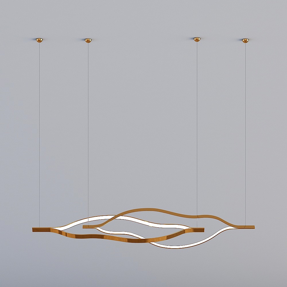 Grand lustre linéaire