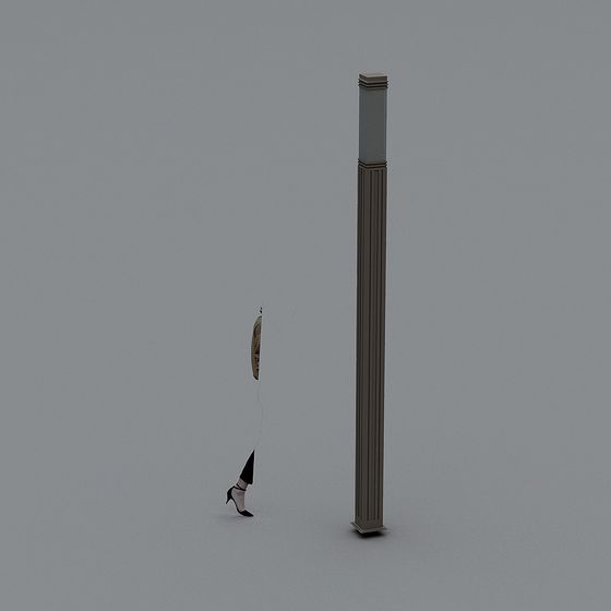 Towering Pillar 3D model