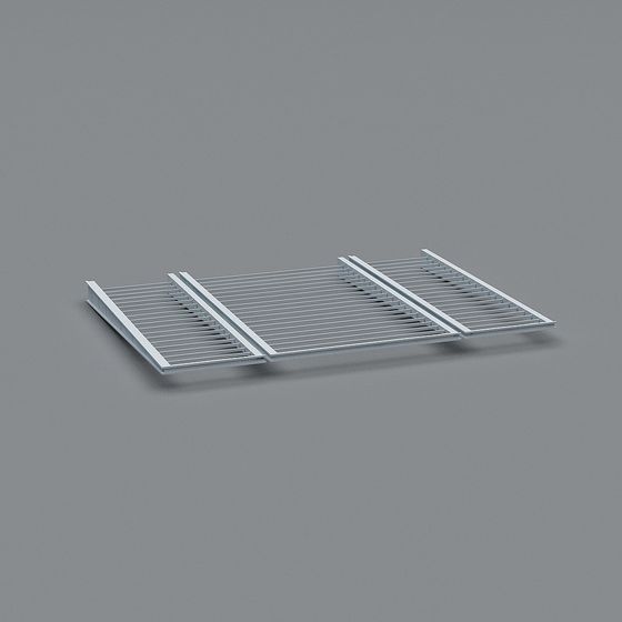 Contemporary Metal Grating 3D Model for Creative Projects