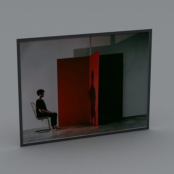 Abstract Space 3D Model for Creative Projects