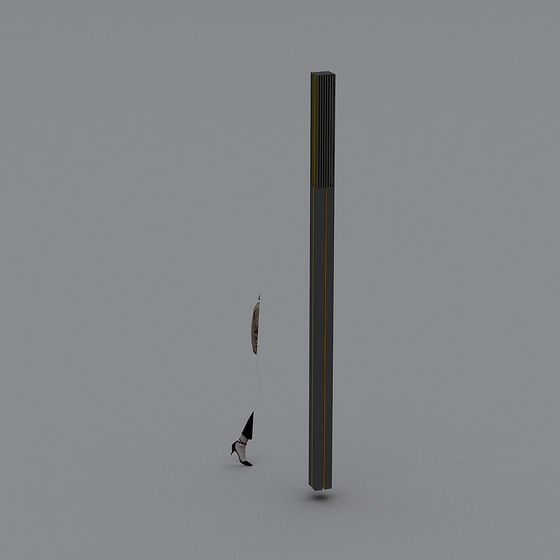 Urban Pillar 3D Model for Architects and Designers