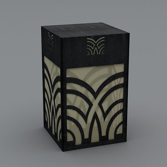 Art Deco Lantern 3D model