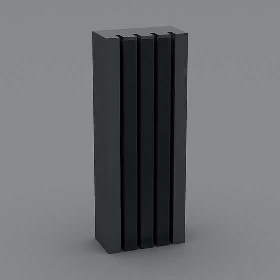 Urban Pillars 3D model