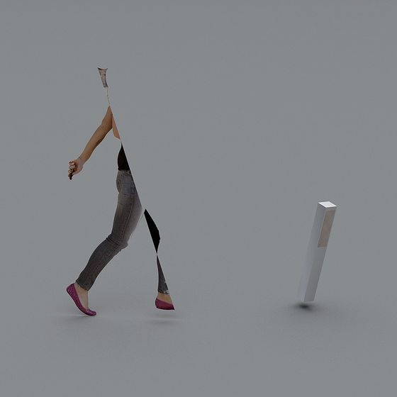 Walking Phantom 3D model