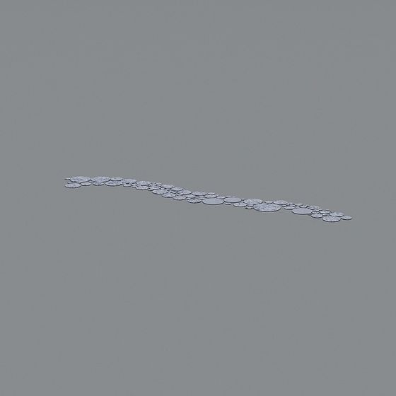 Flowing Arc 3D model for Creative Projects