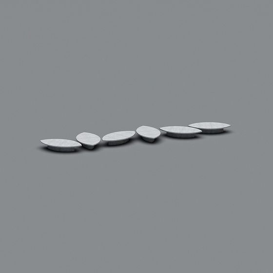 Floating Stone Platform 3D model