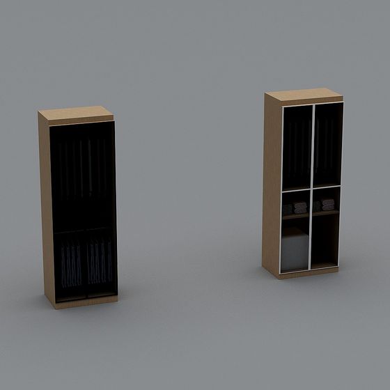 Urban Bookshelf 3D Model for Modern Design