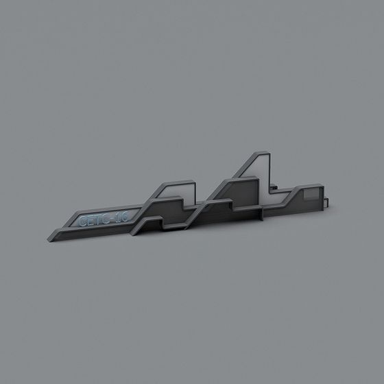 CETC-16 Futuristic Building 3D Model