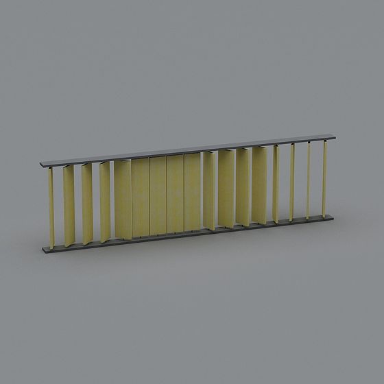 Urban Light Railing 3D model