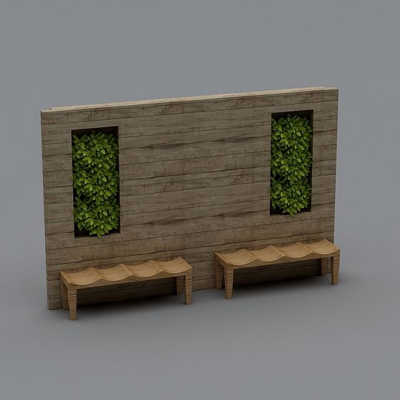 Urban Oasis Outdoor Space 3D model