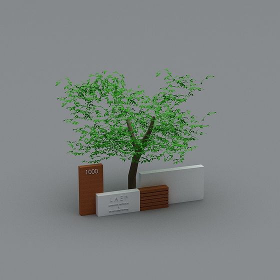 Vibrant Small Tree 3D model for Natural Environments