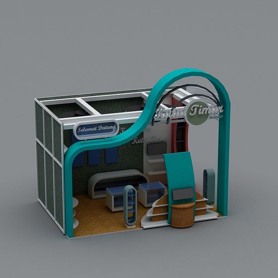 Expo Booth 2023 3D model