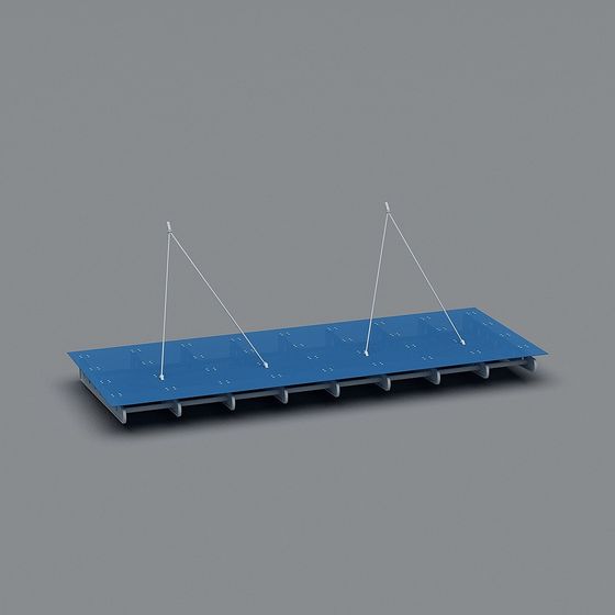 Suspended Pool 3D Model – Futuristic Design