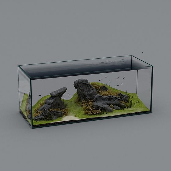 Underwater Wonderland Aquarium 3D model