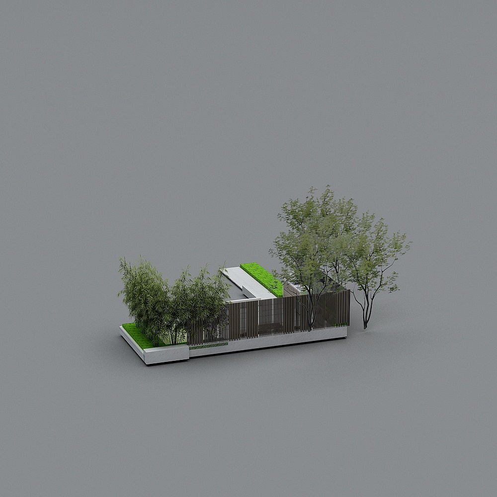 Courtyard view outdoor sofa 1