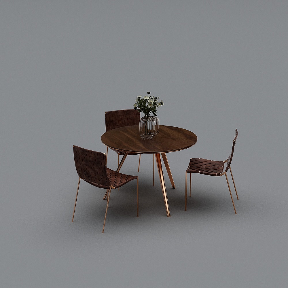 Tables et chaises de loisirs extérieurs modernes