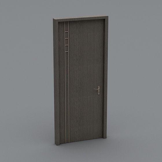 Elegant 3D Door Model for Contemporary Spaces