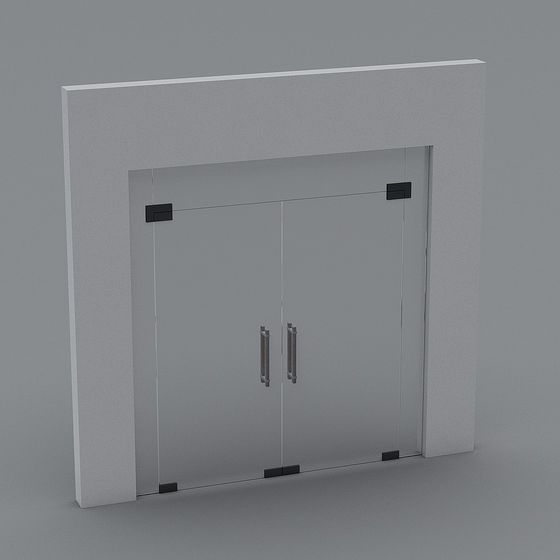 Minimalist 3D Porch Design Model