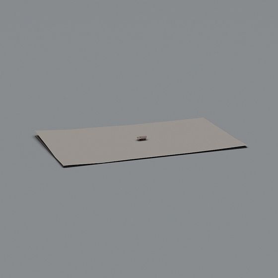 Modern Minimalist Wooden Cabin 3D model