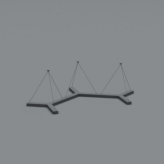 Elegant Balance Scale 3D model