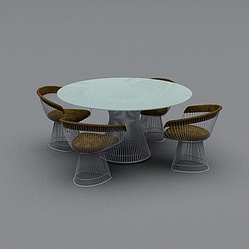 Outdoor tables and chairs