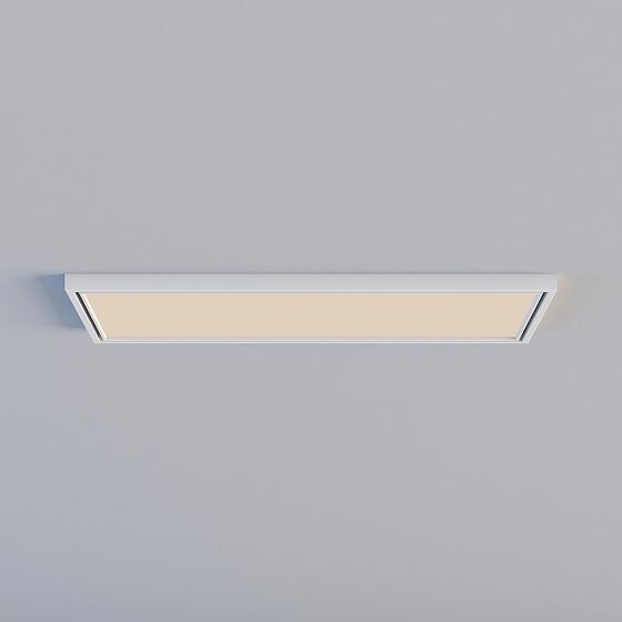 Linear Light Fixture 3D model