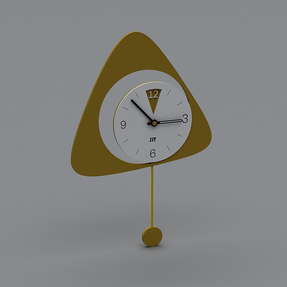 Đồng hồ màu vàng