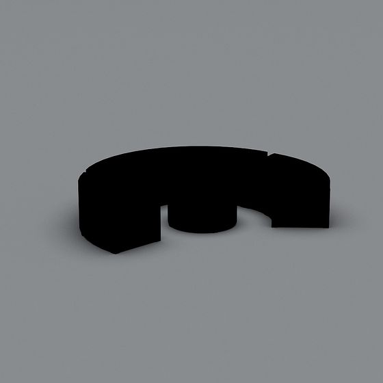 Minimalist Ring Platform 3D model