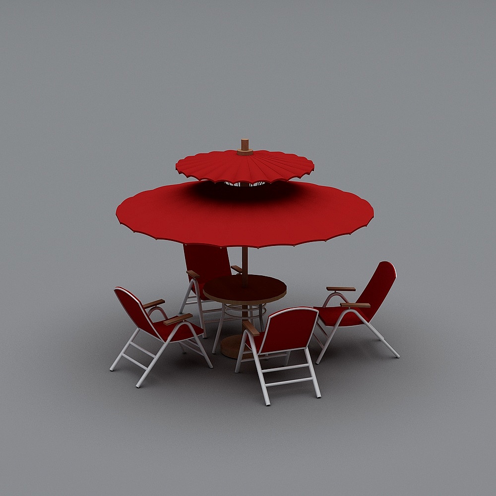 Outdoor tables and chairs