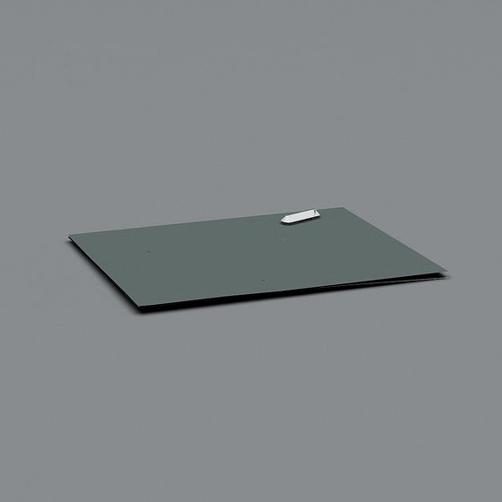 Stylish Metal Folder 3D model