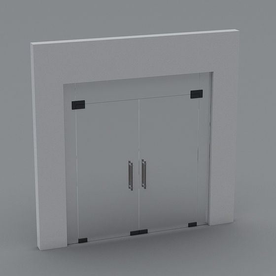 Minimalist Porch Design 3D model
