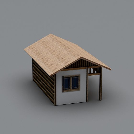 Charming Cottage 3D Model