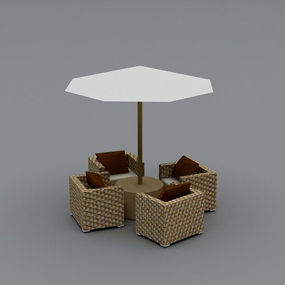 Urban Relaxation Zone 3D model