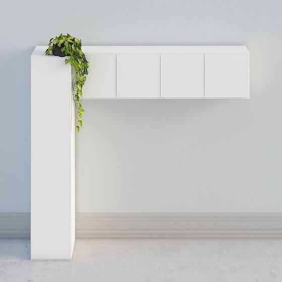 Minimalist Console Table 3D model