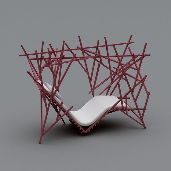 Scaffolding Lounge 3D model