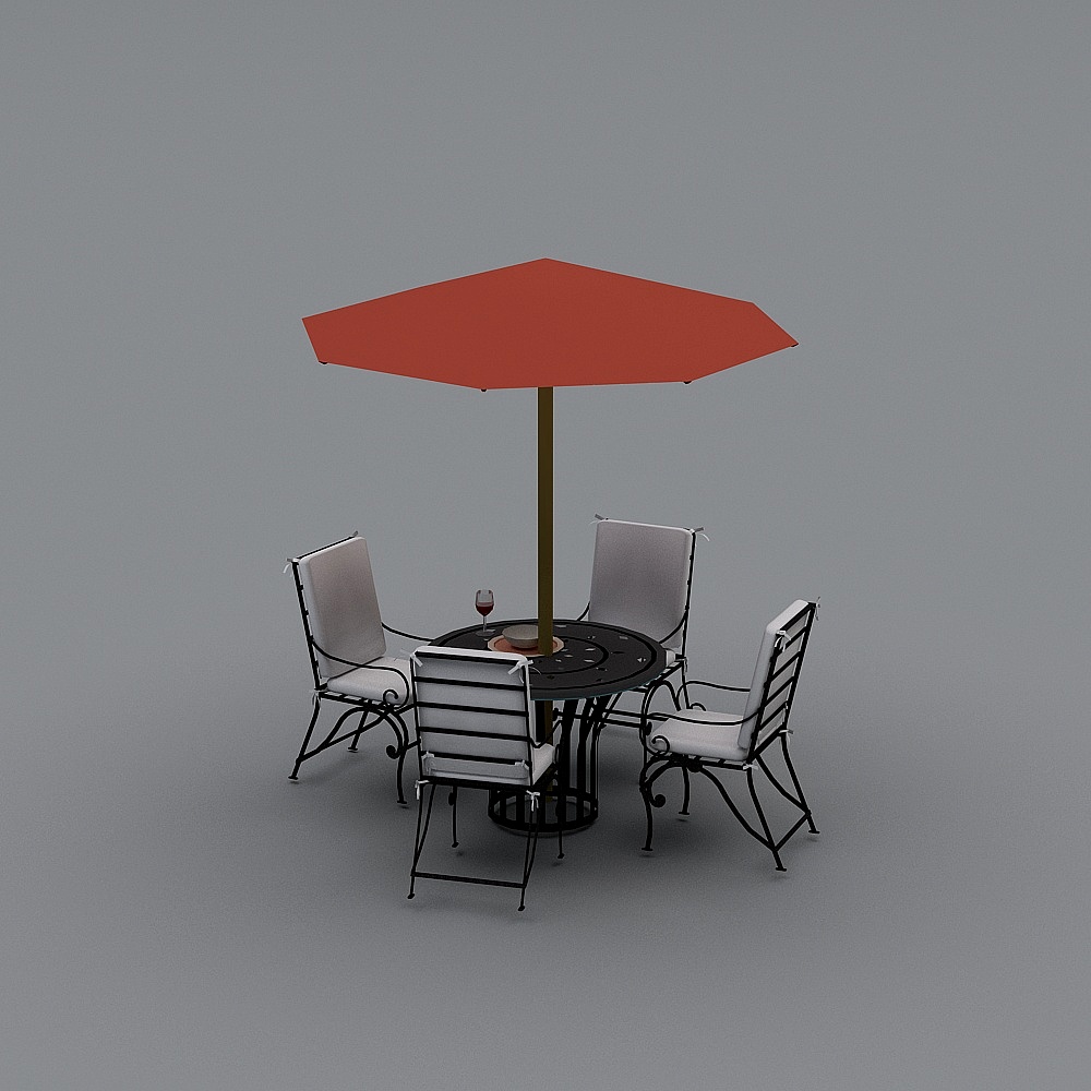 Outdoor tables and chairs