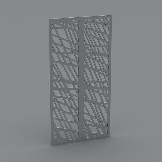 Geometric Maze 3D model for Creative Projects