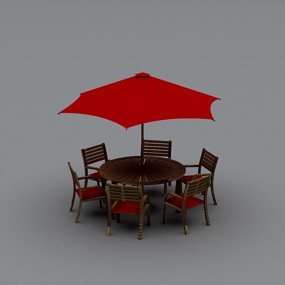 Outdoor tables and chairs