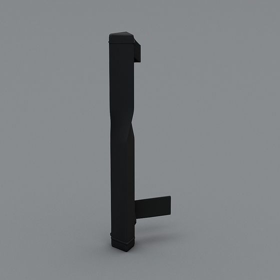 Urban Twister Low-Poly Column 3D model for Creative Projects