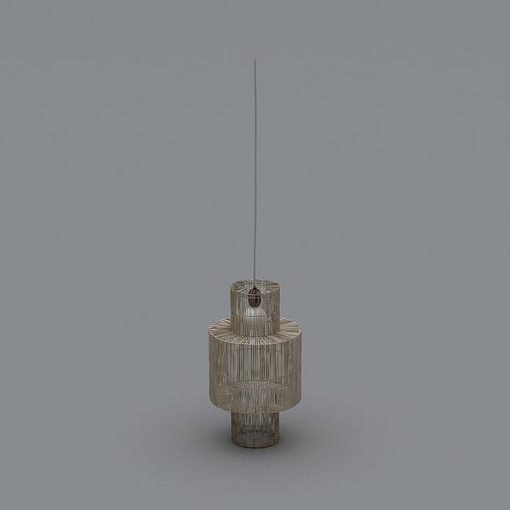 Unique Low-Poly 3D Lighting Fixture Design