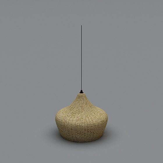 Stylish Low-Poly 3D Lamp Model for Modern Design